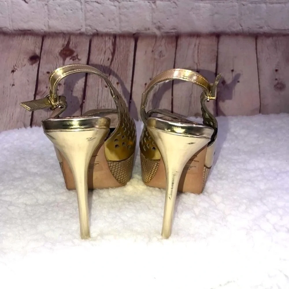 Gold Platform Heels‎ By Sam Edelman
